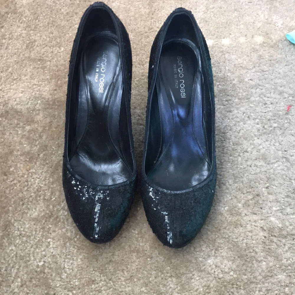 Sergio Rossi sequin heels